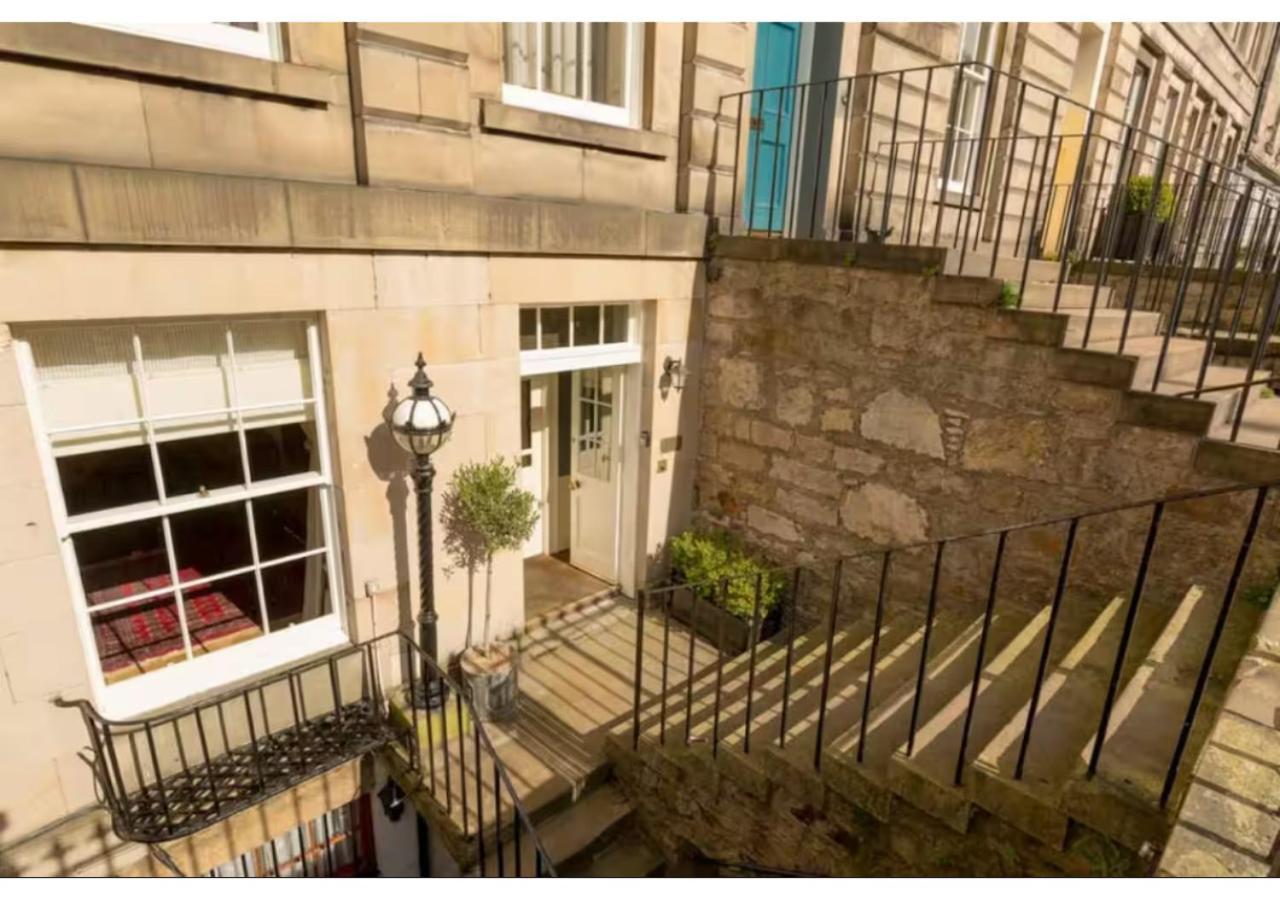 Joivy Boutique Apt With Patio In New Town إدنبرة المظهر الخارجي الصورة